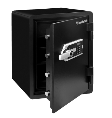 כספת ביומטרית קודן ואו ביומטרית חסינת אש 46 ליטר Executive Safe Fire Pro Series ES046 60cm x 48cm x 44.6cm